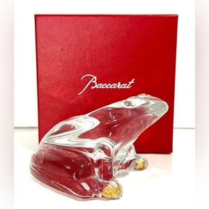 Baccarat Frog paperweight - Vintage